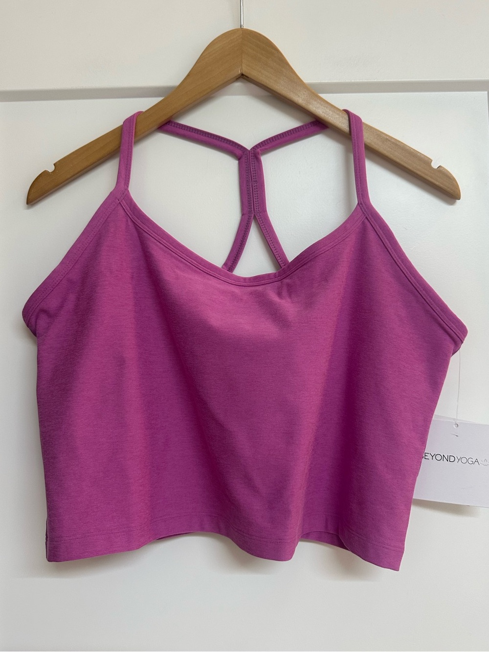 NWT Beyond Yoga Slim Racerback Cropped Tank